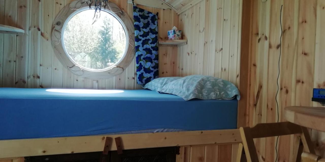 Sapphire Forest Garden Shepherd'S Hut Church Stretton Exteriör bild