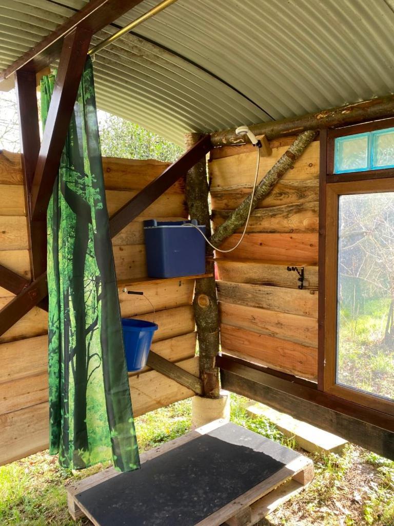 Sapphire Forest Garden Shepherd'S Hut Church Stretton Exteriör bild